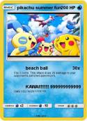 pikachu summer