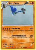 Sonic falling
