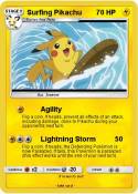 Surfing Pikachu