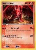 angry dragon