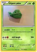 origami jabba