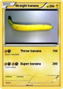 Straight banana