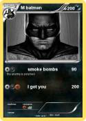 M batman
