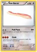 Raw Bacon