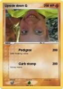 Upside down
