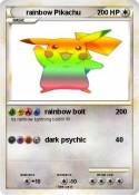 rainbow Pikachu