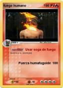 fuego humano