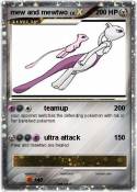 mew and mewtwo