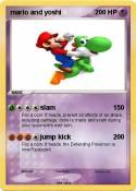 mario and yoshi