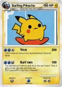 Surfing Pikachu