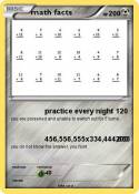 math facts