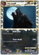 I'm a wolf