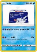 milk