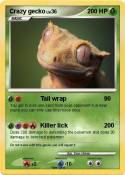 Crazy gecko