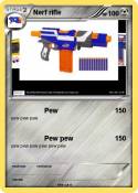 Nerf rifle
