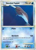 Narwhal Puppet