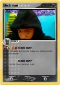 black man