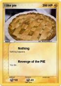 I like pie