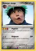 Dummer Junge