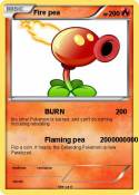 Fire pea