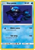 Blue panda