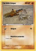 Cat With Sniper