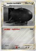 bombe nucléaire
