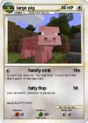 large pig