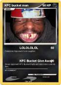 KFC bucket man