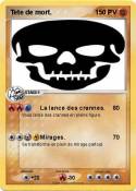 Tete de mort.