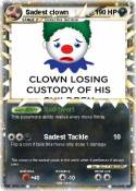 Sadest clown