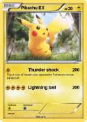 Pikachu EX