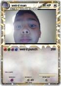 weird man