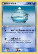 GOTA D'ÁGUA X
