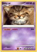 nasty cat