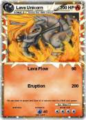 Lava Unicorn