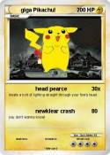giga Pikachu!