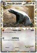 Mega Mio badger