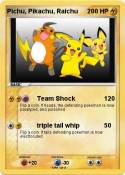 Pichu, Pikachu,