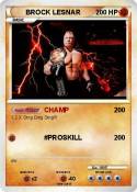 BROCK LESNAR