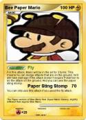Bee Paper Mario