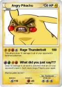 Angry Pikachu