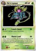 Pitr's Ivysaur