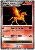 blaze of glory