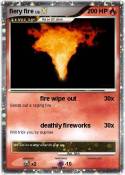 fiery fire