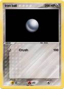 Iron ball
