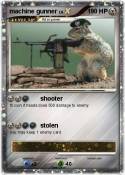 machine gunner