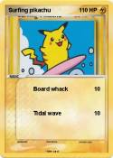 Surfing pikachu