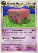 Minecraft Pig