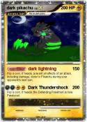 dark pikachu